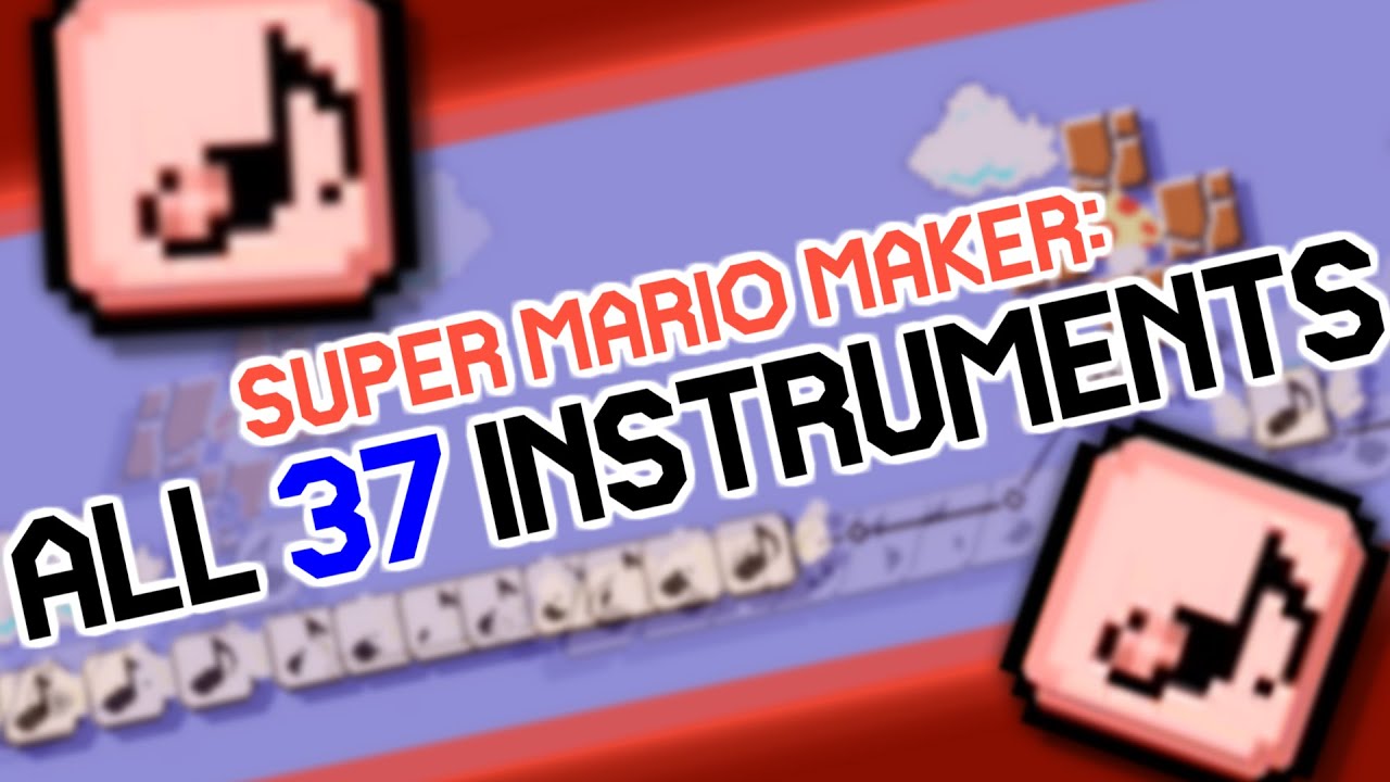 Super Mario Maker All Instruments For Note Blocks YouTube super-mario-maker-all-instruments-for-note-blocks-youtube