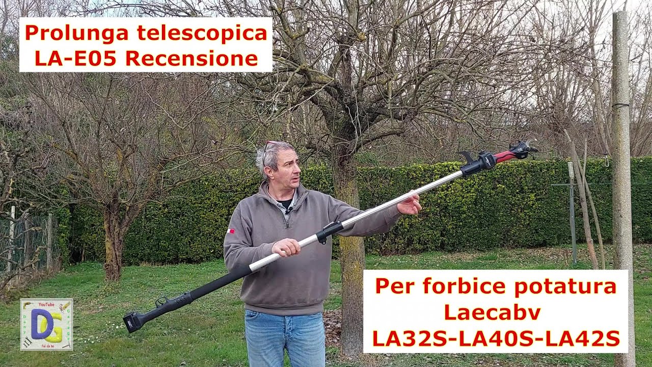 Laecabv LA-E05 prolunga per forbice da potatura serie LA - Laecabv LA-E05 Pruning Shears Extension.