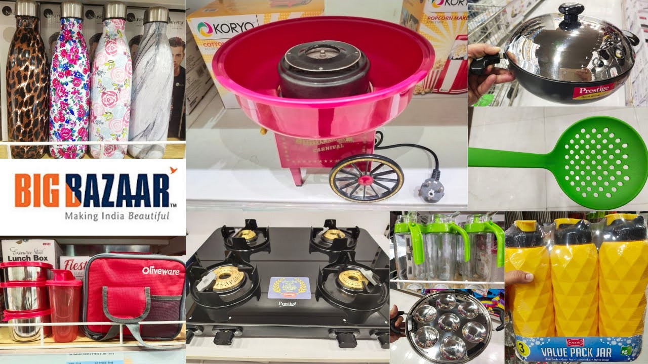Big Bazaar New Arrivals | Latest Tour Of Kitchen Organizers, Steel Cookware, Gadgets & Useful Items