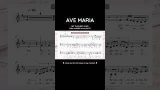 ALTO VOICE | Schubert • Ave Maria (D)