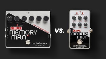 LUSH ANALOG DELAY: EHX Deluxe Memory Man vs NANO Deluxe Memory Man