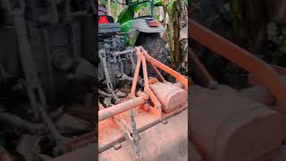 Banana mulching | Deutz fahr Agrolux 80 | Heavy PTO work | 4wd tractor | Tamil review