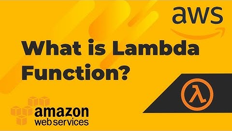 What is AWS Lambda Function? What is Serverless Architecture? #aws #awslambda #serverless