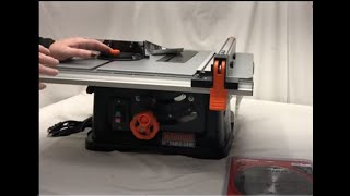 Harbor Freight Warrior 10 inch 15 Amp Table Saw Review and Setup