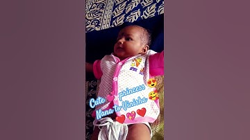 Thumbnail of 💖🥰#newborn #baby 🧚#nana loves 💕 Vinisha #zilhaal#song 😍#youtube #reels #shorts 🎧#video 📽️