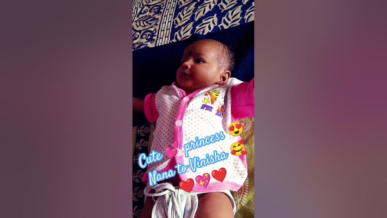 💖🥰#newborn #baby 🧚#nana loves 💕 Vinisha #zilhaal#song 😍#youtube #reels #shorts 🎧#video 📽️