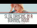 ROSÉ Slow Dancing In A Burning Room Lyrics (Color coded lyrics)