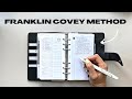Better than gtd the franklin covey planner system explained  how to implement it in your planner