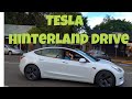 TESLA Hinterland Drive... | Sunshine Coast Hinterland, Queensland, Australia Travel Vlog 079, 2021