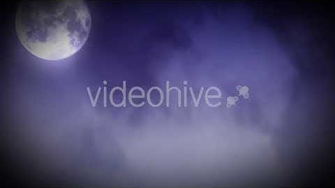 Moon and Clouds | After Effects Project Files - Videohive template