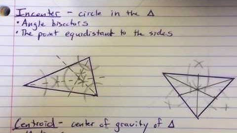 Points of Concurrency - Review