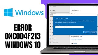 Error 0xc004f213 Windows 10 (SOLUTION)