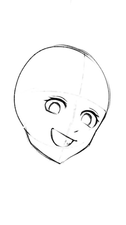 estilo de desenho anime rosto tutorial｜Pesquisa do TikTok