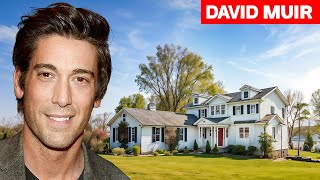 The MANSIONS that DAVID MUIR's $8 million salary buys - YouTube