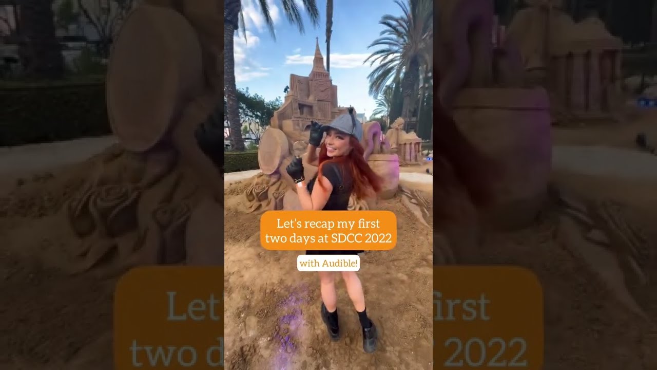 Recap of my first two days at #SDCC with #audible! 🔎✨  #SDCCxAudible