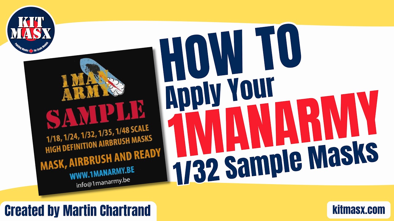 Kit Masx 1ManArmy 1/32 Sample Tutorial - YouTube