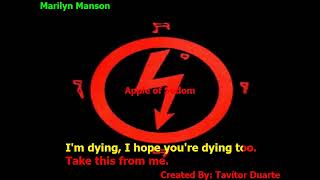 Marilyn Manson - Apple Of Sodom Karaokê