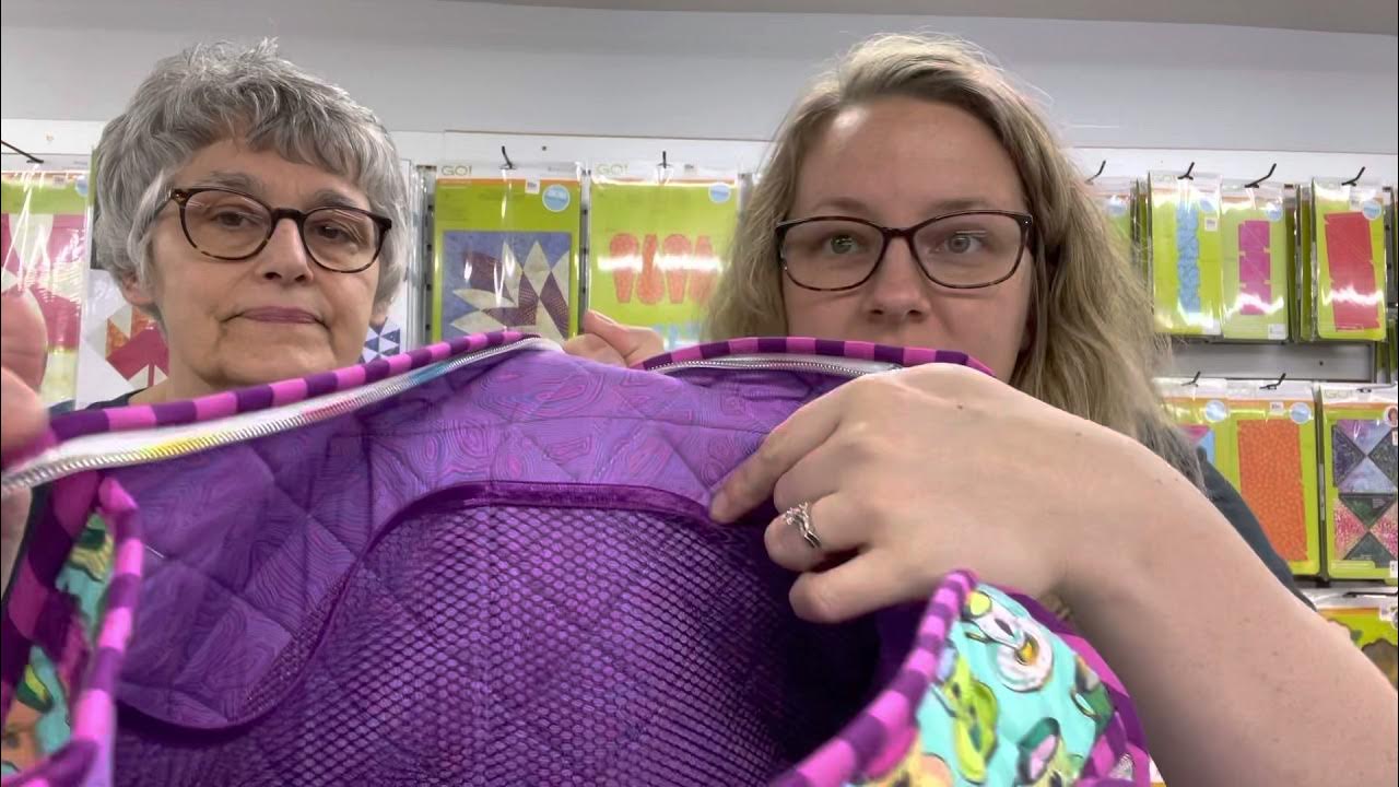How to quilt soft and stable foam for bags YouTube