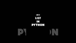 Day 8 | Learn Python Lists FAST⚡