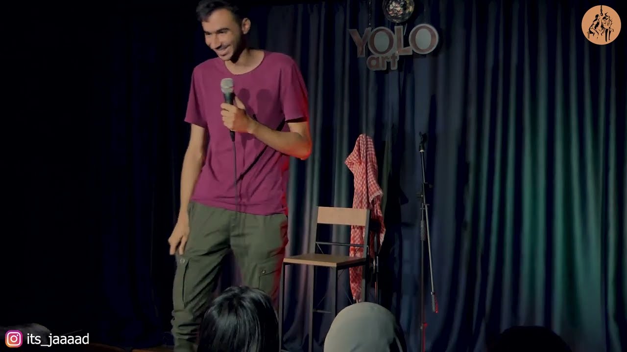 Standup Comedy Competition 4 Week 2 Mhmd. Jad YOLO Stage YouTube