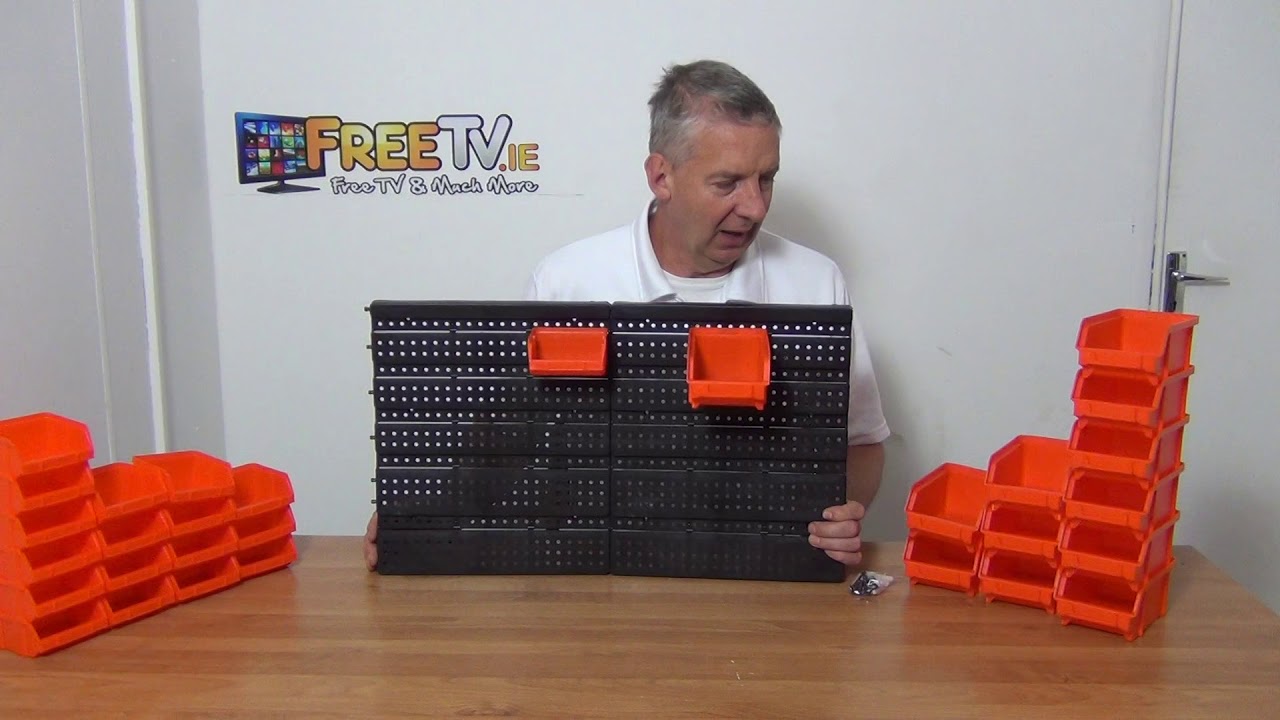 Wall Mounted Storage Bins YouTube