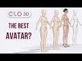 Choose the best Avatar for your CLO3D project