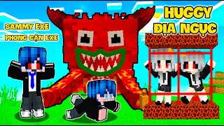 PHONG CẬN VÀ PHONGCAN.EXE THỬ THÁCH 24 GIỜ TIÊU DIỆT NHÀ AN TOÀN HUGGY ĐỊA NGỤC TRONG MINECRAFT