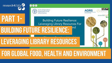 Part 1: Building Future Resilience: Leveraging Library Resources
