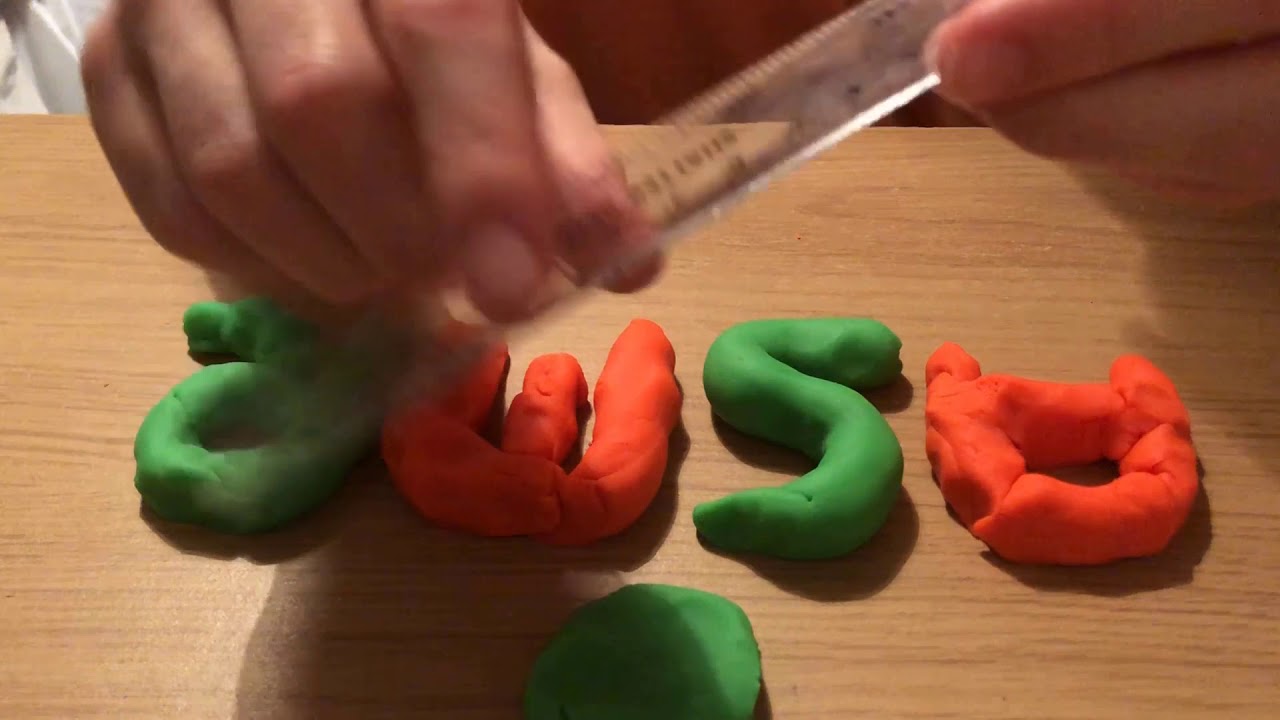 [ASMR] Play-Doh! (Tapping Sounds, Visual Triggers, Satisfying) - YouTube