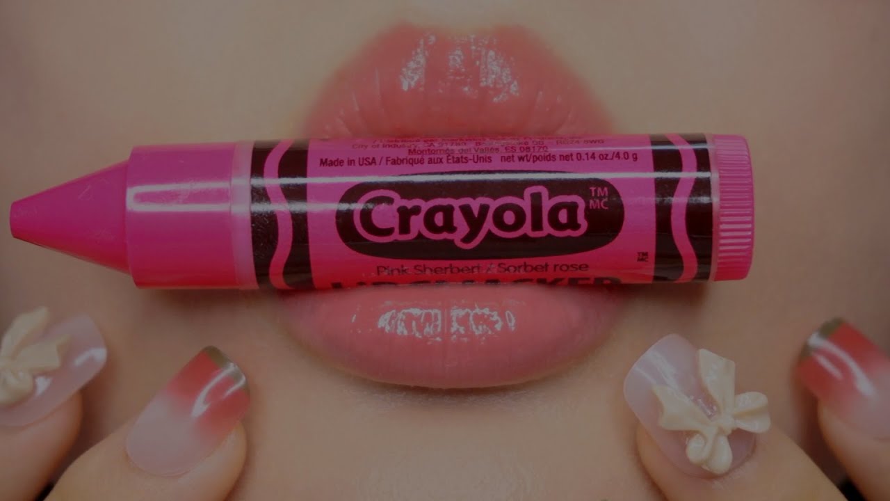 ASMR Lip Smackers Application, Mouth Sounds YouTube