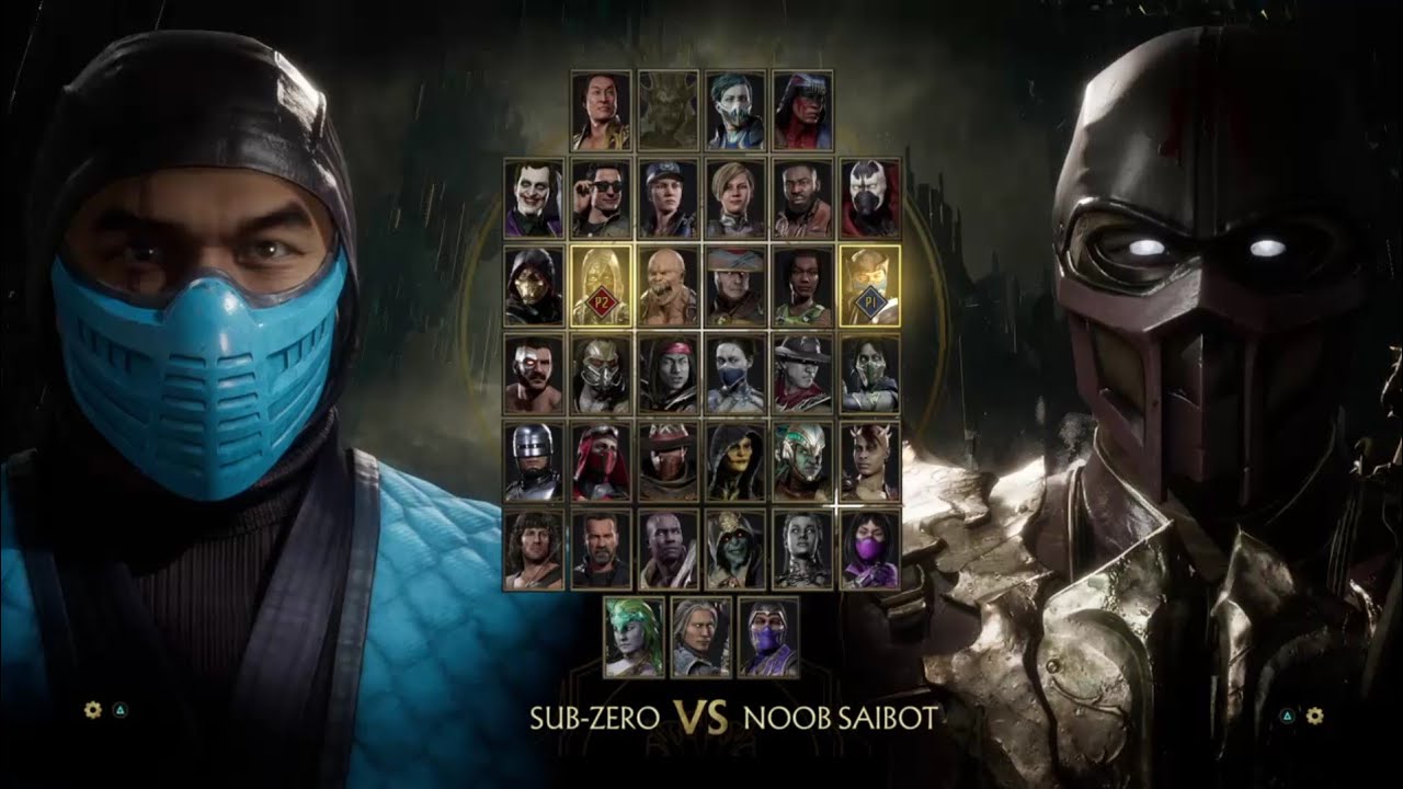 Mortal Kombat 11 انا و امي sub zero vs noob sibot - YouTube