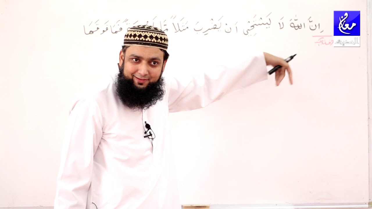 002 Surah Al Baqarah 26 to 29  Grammar and Urdu Translation