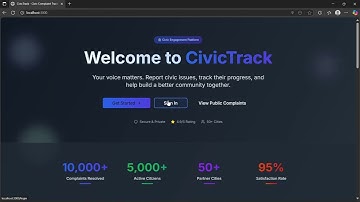 CivilTrack | Smart Government Project Tracker  | Odoo Hackathon Demo