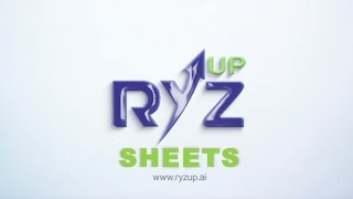 Master Financial Forecasting with RyzUp Sheets: Step-by-Step Guide