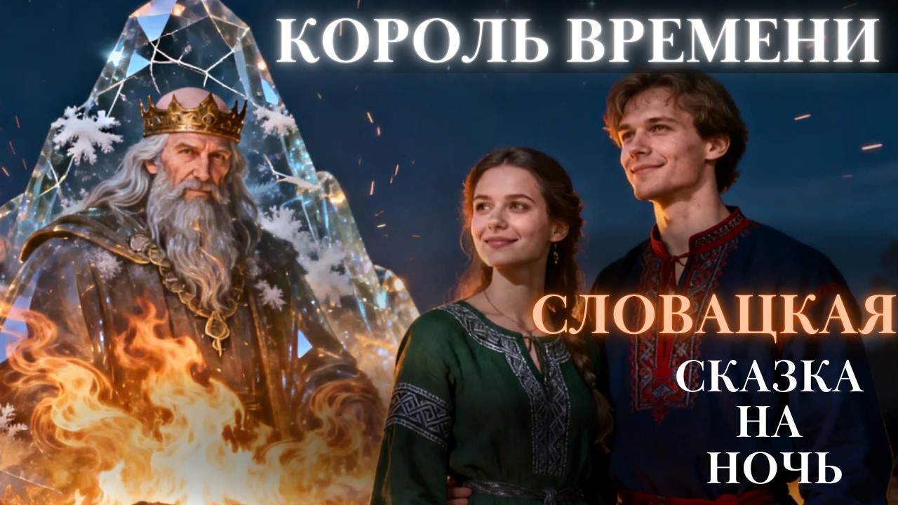 ✨Словацкая сказка для крепкого сна✨| Король времени| волшебная  сказка на ночь| быстро уснуть