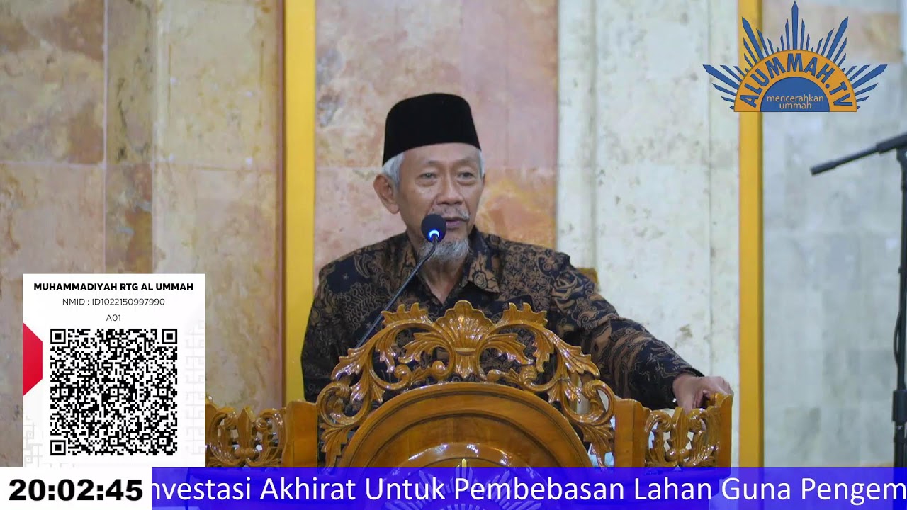 🔴 LIVE | Iman,Islam & Kemajuan | Buya Dr. KH. Saad Ibrahim, M.A. (Ketua PWM Jawa Timur) |
