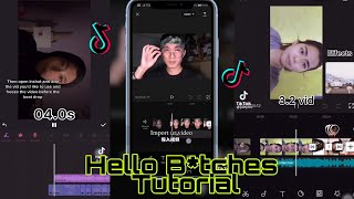 Hello Bitches Tutorial | Tiktok Trend Tutorial
