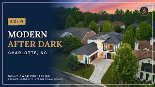 SOLD | Inside a Modern Charlotte New Build That Glows at Night | 3308 Carmel Rd Tour