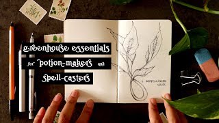 Sketchbook Tour · Inktober '19 · Inspiration, Reference and Making a Zine