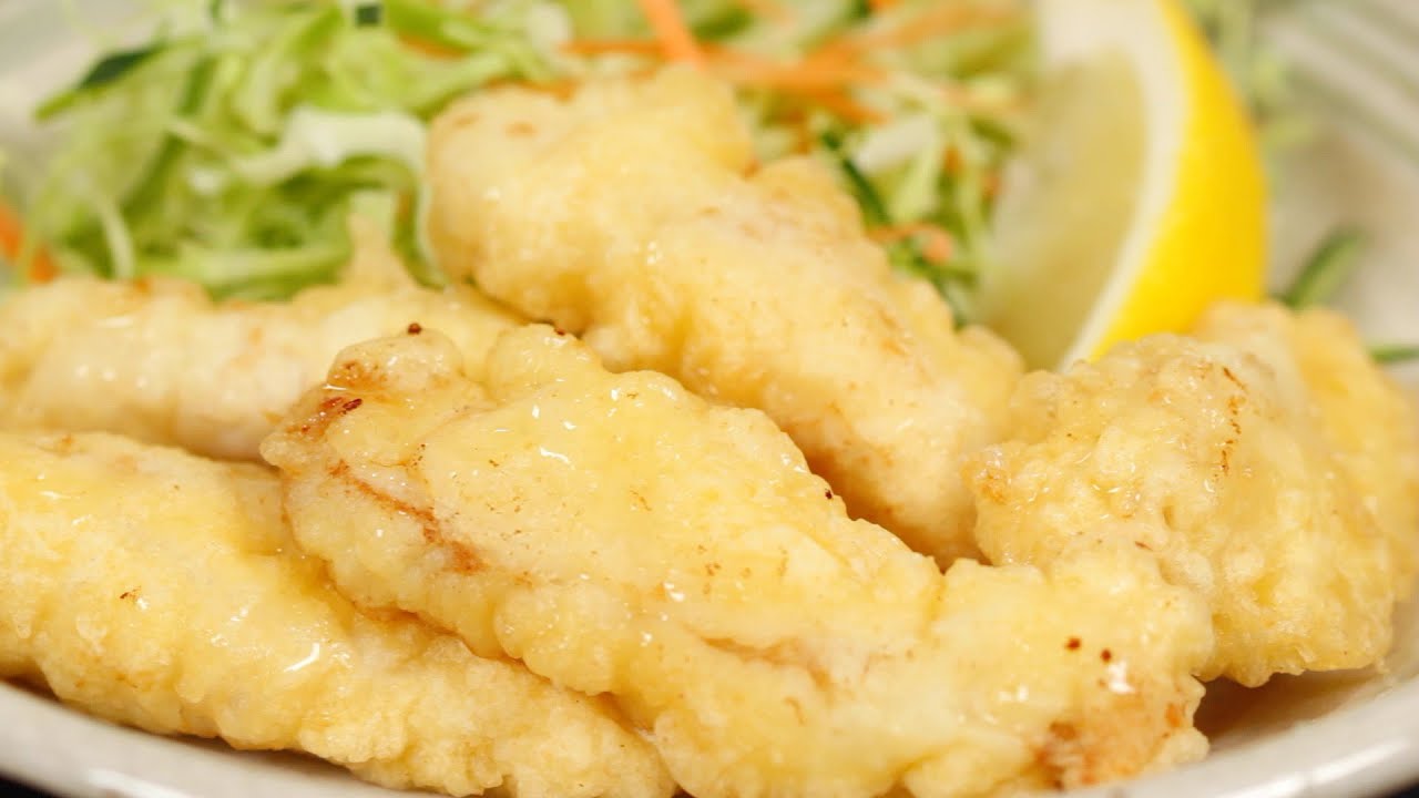 Toriten (Chicken Tempura Recipe) とり天の作り方 レシピ | Cooking with Dog