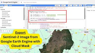 Export Sentinel-2 Image from Google Earth Engine with Cloud Mask