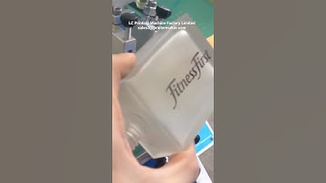 Screen printing machine 250AB for flat/ sqaure perfume bottles