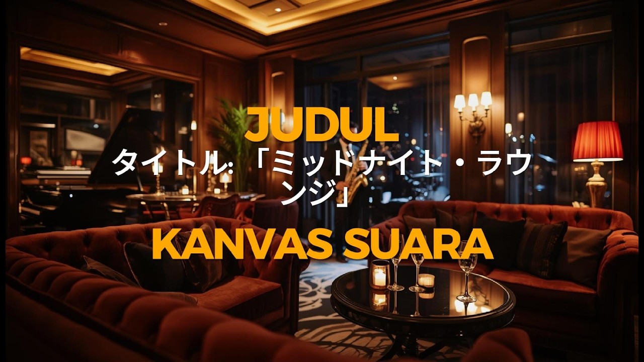 ミッドナイト・ラウンジ 🌙 | Smooth Japanese Jazz Lounge