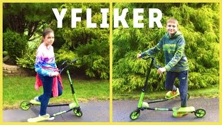 Yvolution Y Fliker scooter - how to ride