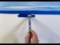 How to paint a rugged coastline  easy acrylic painting tutorial  harlyn bay cornwall 
