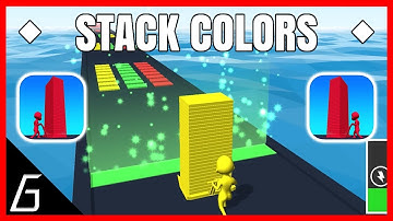 Stack Colors - All Levels Gameplay Android,IOS (Levels 56)