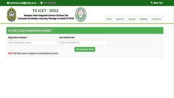 TS ICET 2023 answer key Download | Icet answer key | TS Icet 2023 | #icetanswer2023
