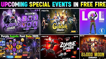 Purple shade & Golden Shade Bundle Return 🥳💥 | Free Fire Upcoming Event | Free Fire New Event 