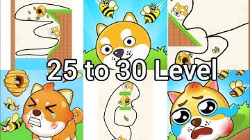 save the dog game level 25 to 30 gameplay ios Android