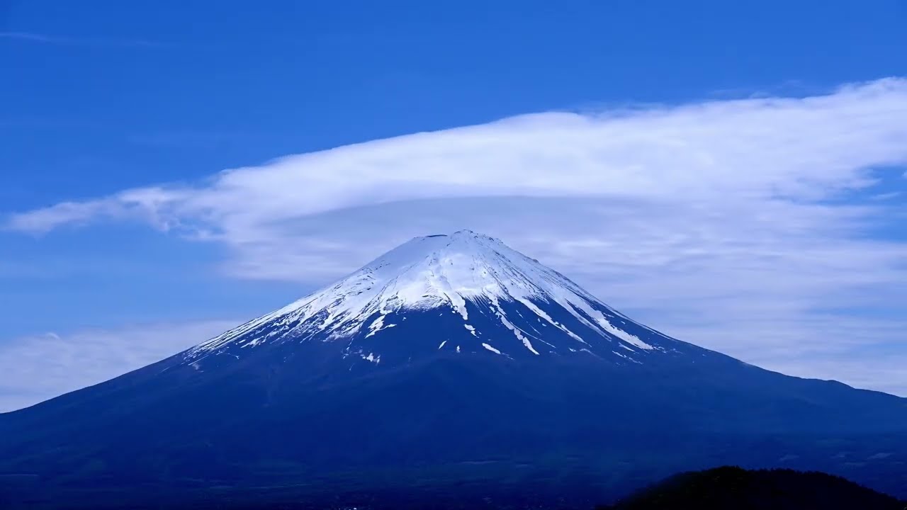 昨日の自宅2階から撮影した富士山の4Kタイムラプス動画。2026 5 3 Mt